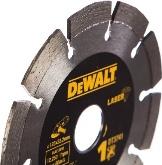 Диск отрезной алмазный 125x22х2 мм, DeWALT DT3741