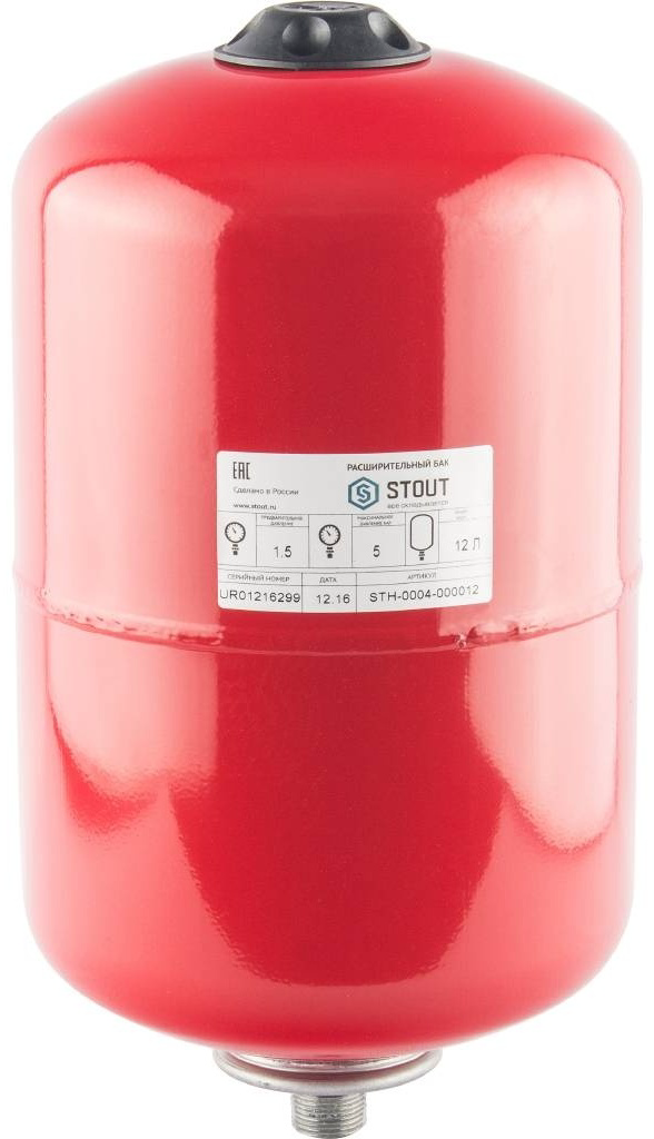 Бак мембранный расширительный Stout G 1" 12л   купить,NaN