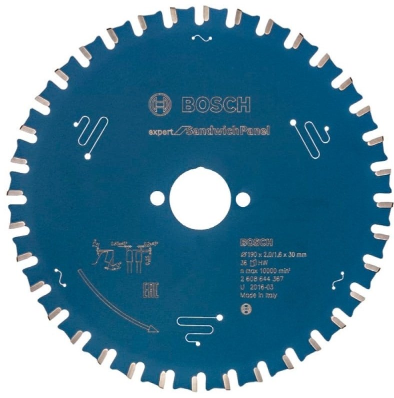 Bosch 190x30 мм 36Т EX 2608644367