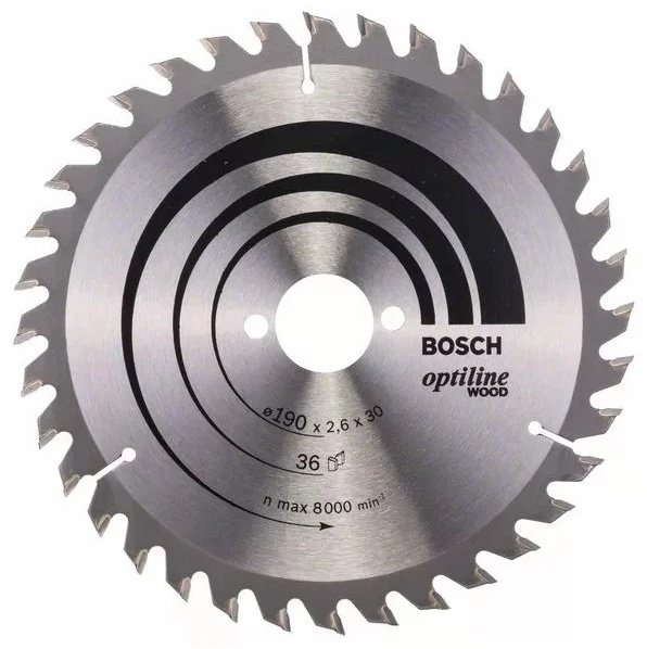 Bosch Optiline Wood 2608640616 190х30 мм