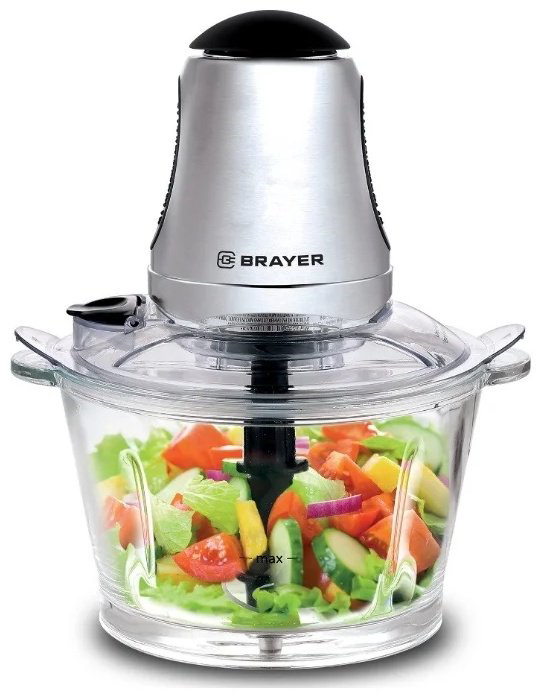 Измельчитель Brayer BR1402 серебристый купить,19990