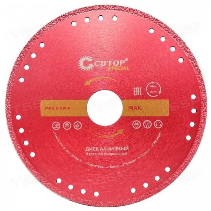 CUTOP алмазный 71-393 125x22.2 мм купить,NaN