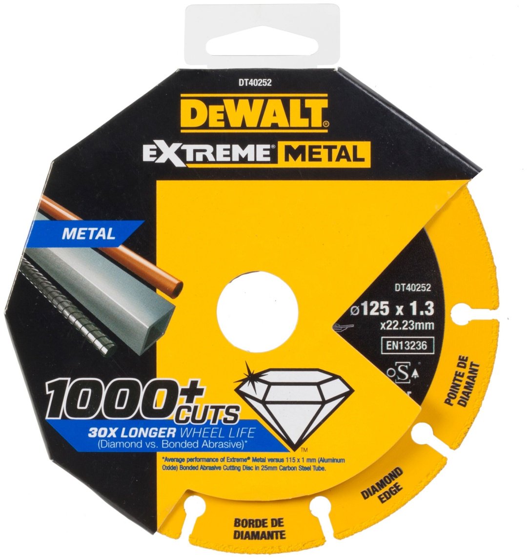 Диск отрезной алмазный 125x22.2х1.3 мм, DeWALT DT40252 купить,10450