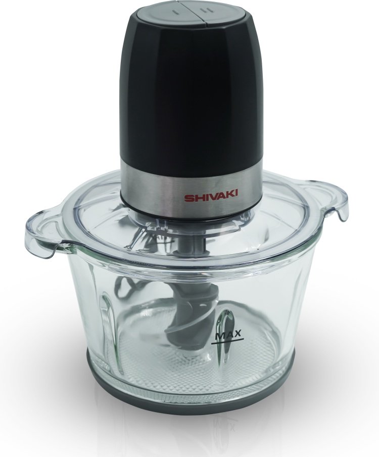 Кухонный измельчитель Shivaki SH-FC-703 черный, серебристый купить,0