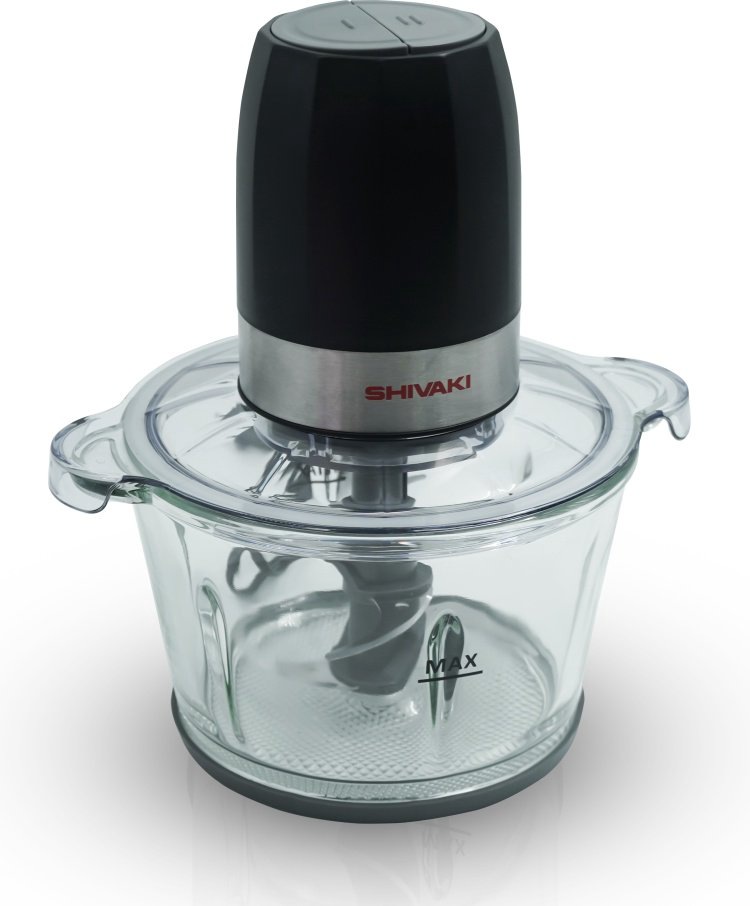 Кухонный измельчитель Shivaki SH-FC-703 черный, серебристый купить,NaN