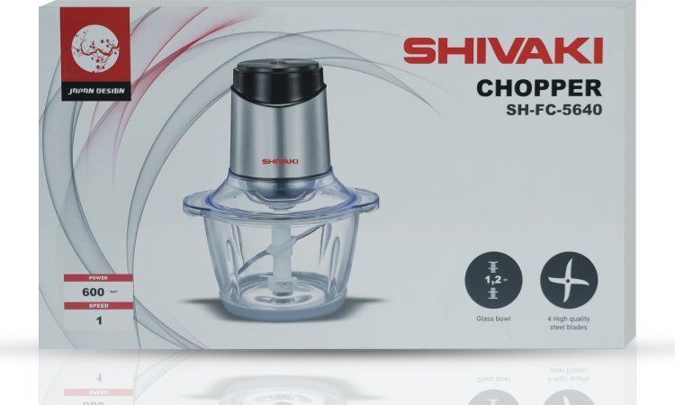 Кухонный измельчитель Shivaki SH-FC-5640 серый купить,0