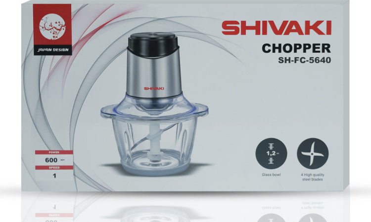 Кухонный измельчитель Shivaki SH-FC-5640 серый купить,NaN
