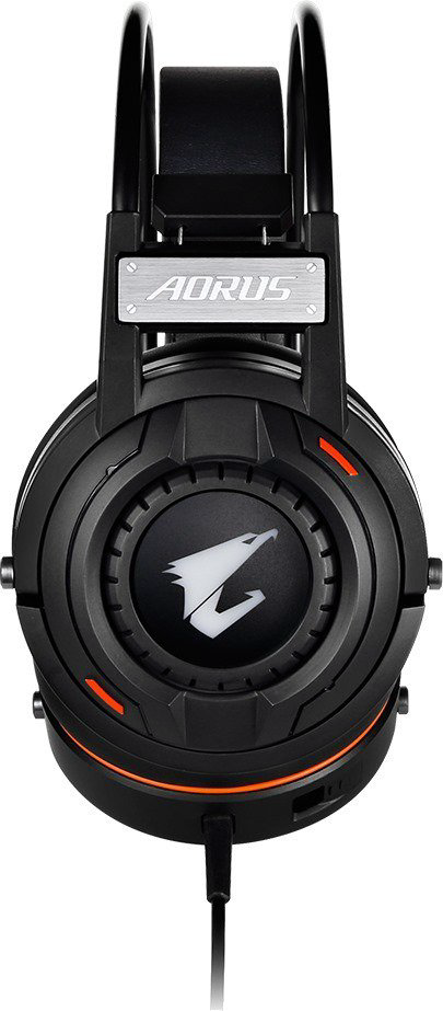 Наушники Gigabyte Aorus H5 черные купить,NaN
