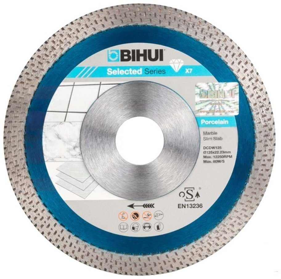 Диск отрезной алмазный 125x22.23х1.4 мм, BIHUI DCDW125 купить,NaN