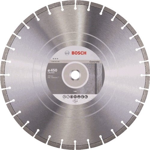 Диск отрезной алмазный 450x25.4х3.6 мм, Bosch 2608602660