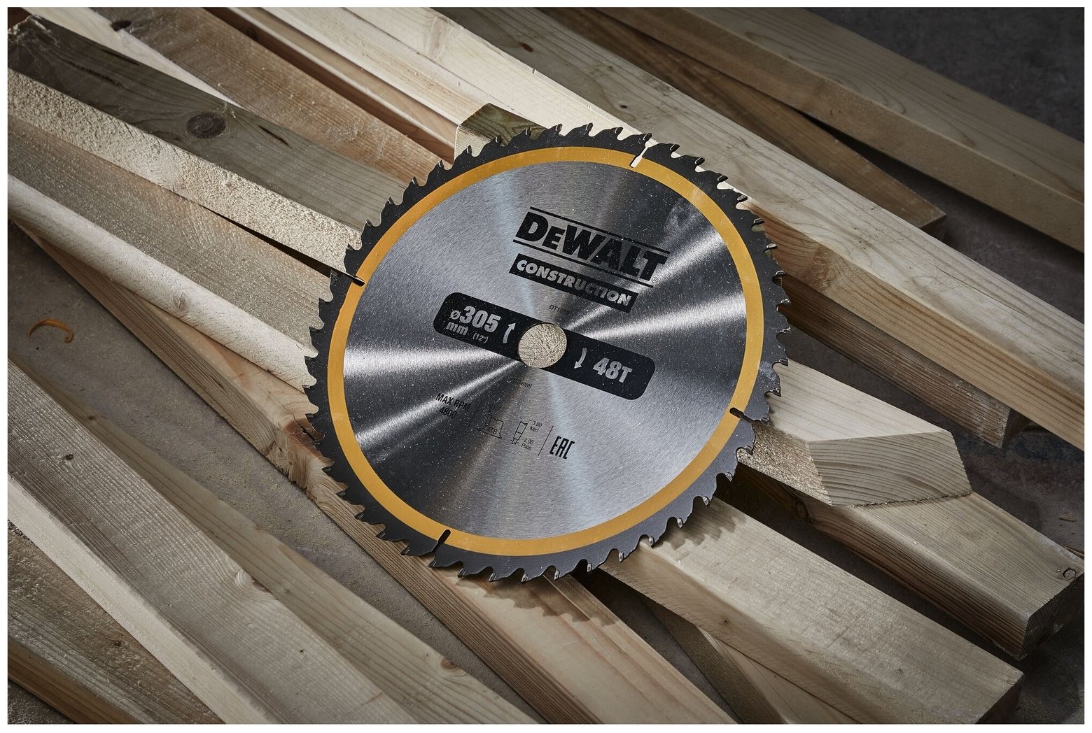 Пильный диск по дереву DeWALT DT1959-QZ, 305x30 мм, 48Т купить,18290
