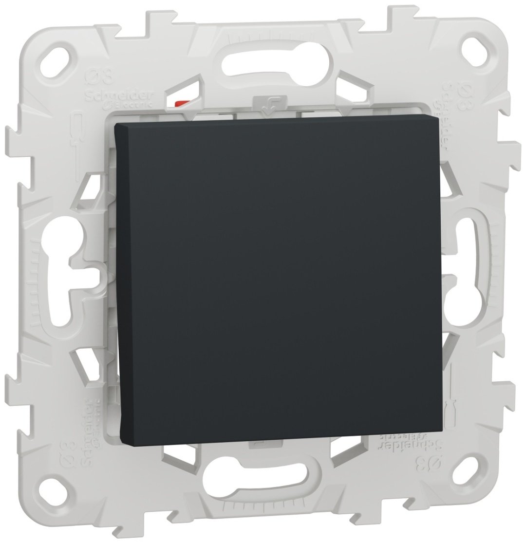 Выключатель клавишный Schneider Electric NU520554, антрацит купить,NaN