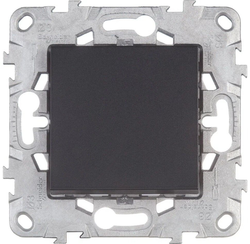 Выключатель клавишный Schneider Electric NU520554, антрацит купить,NaN