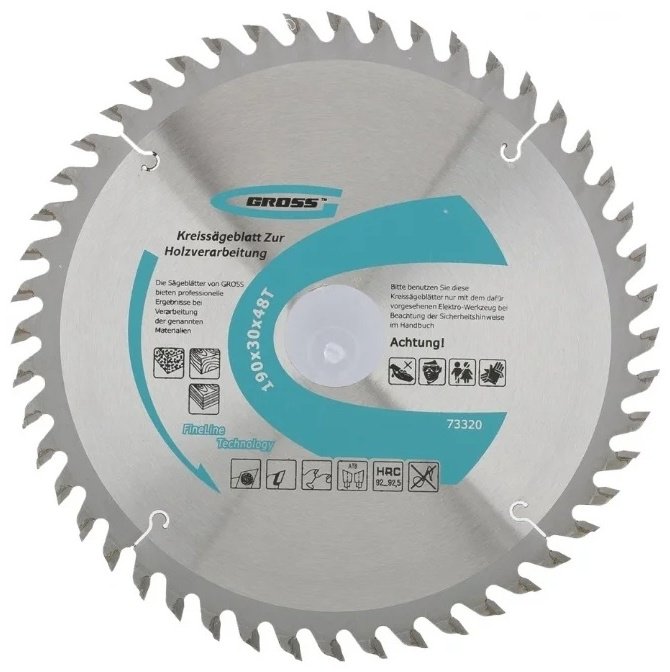 Gross 73320 190х30 мм