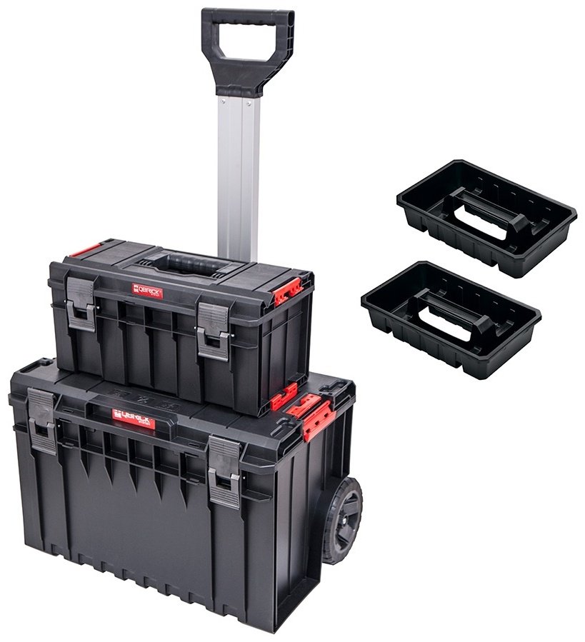 Patrol ящик QS ONE Cart + SQ PRO 500 Basic + 2xONE Tray 103.5x70x93 см черный купить,NaN