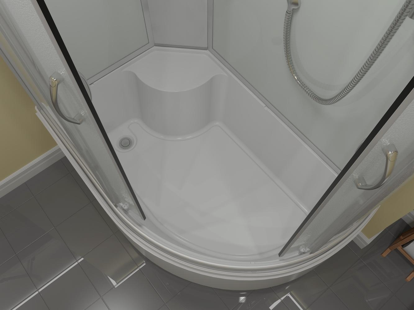 Душевая кабина Erlit ER3512TPL-C3-RUS 120x80x215см