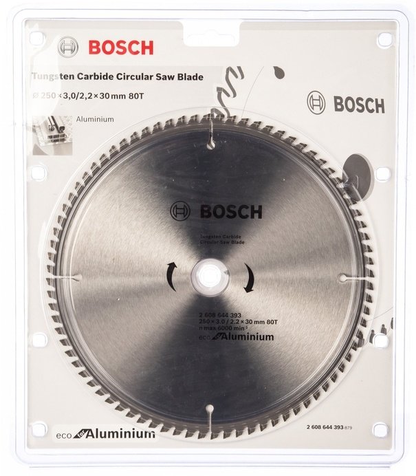 Пильный диск по дереву Bosch 2608644393, 250x30 мм, 80Т