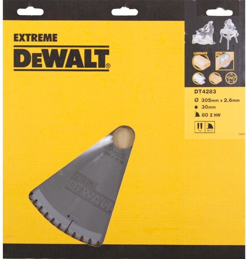 Пильный диск по дереву DeWALT DT4283-QZ, 305x30 мм, 80Т