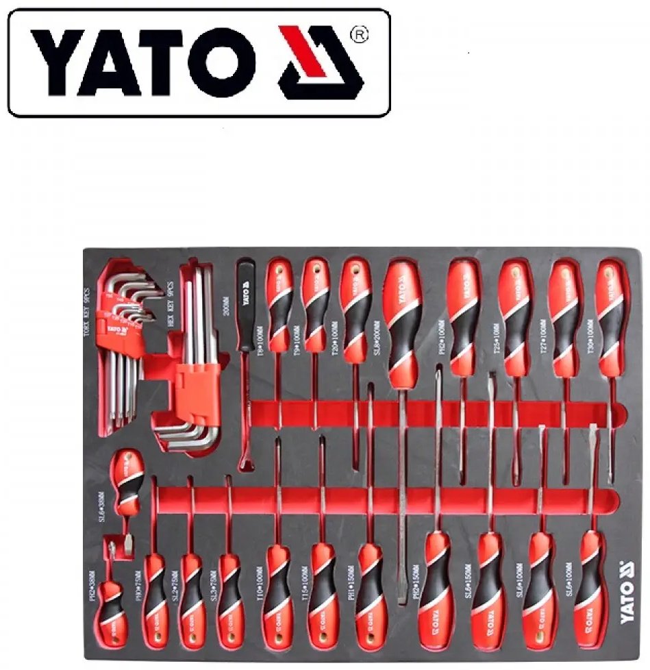 YATO ящик-тележка YT-55302 (97.5х76.5х46.5 см) купить,NaN