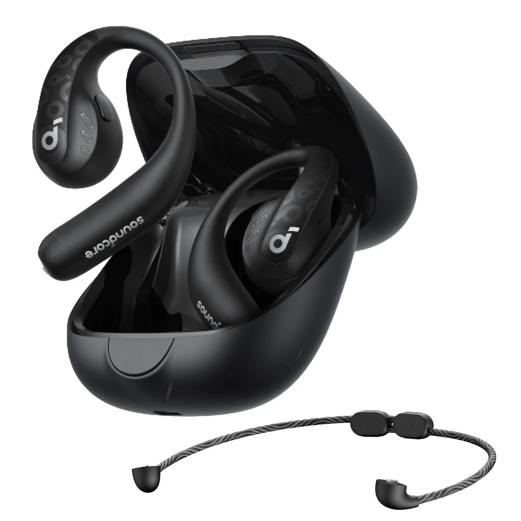 Наушники Soundcore AeroFit Pro Black купить,NaN