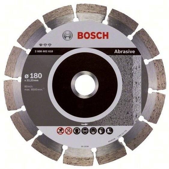 Bosch алмазный Stf Abrasive 2608602618 180x22.23 мм купить,17688