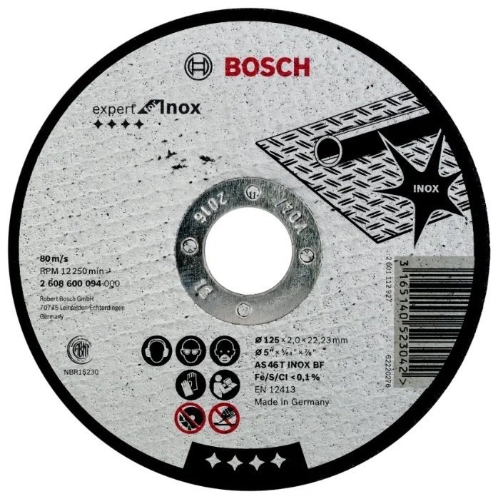 BOSCH Expert for Inox 2608600094 125х22.23