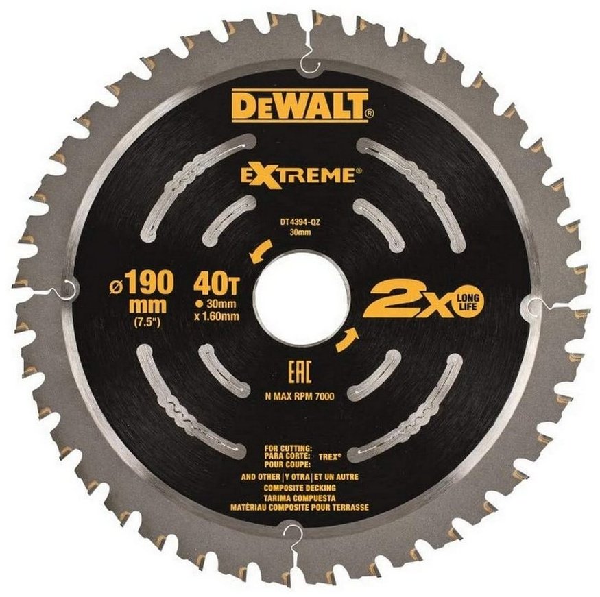 DeWALT DT4394 190x28 мм