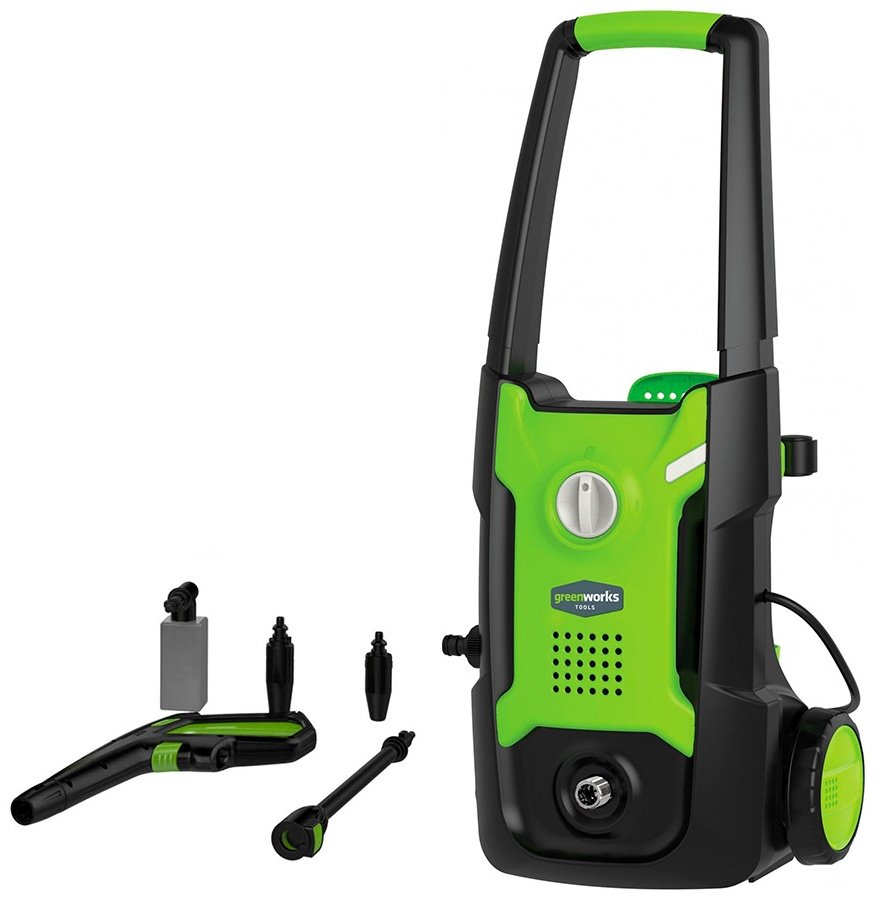 Мойка высокого давления Greenworks электрический 120 бар, GPWG3 5100207 купить,NaN