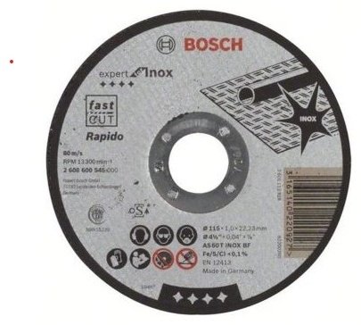 Bosch абразивный 2608603406 180 ммx1.6 мм