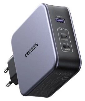 Зарядное устройство Ugreen 90549 серебристый купить,NaN