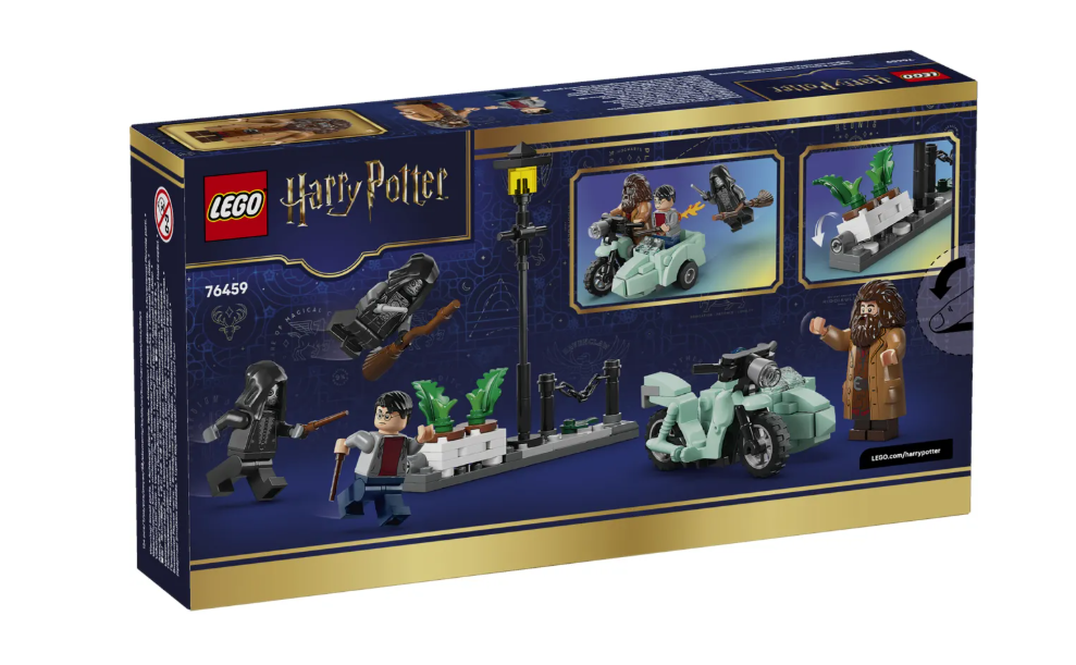 Конструктор Lego Побег Хагрида и Гарри с Тисовой улицы Harry Potter 76459 купить,14640