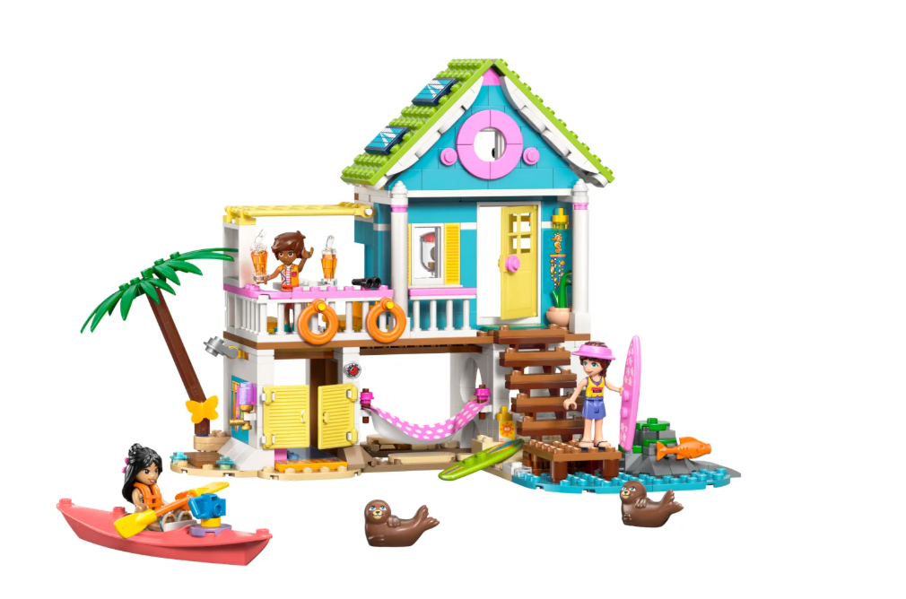 Конструктор Lego Пляжный домик с тюленями Friends 42699 купить,NaN