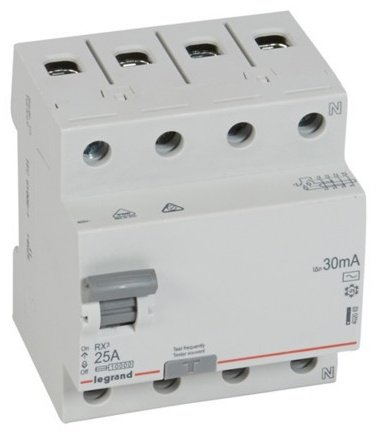 Дифференциальный автомат Legrand AC 25 30 мА класс AC купить,NaN