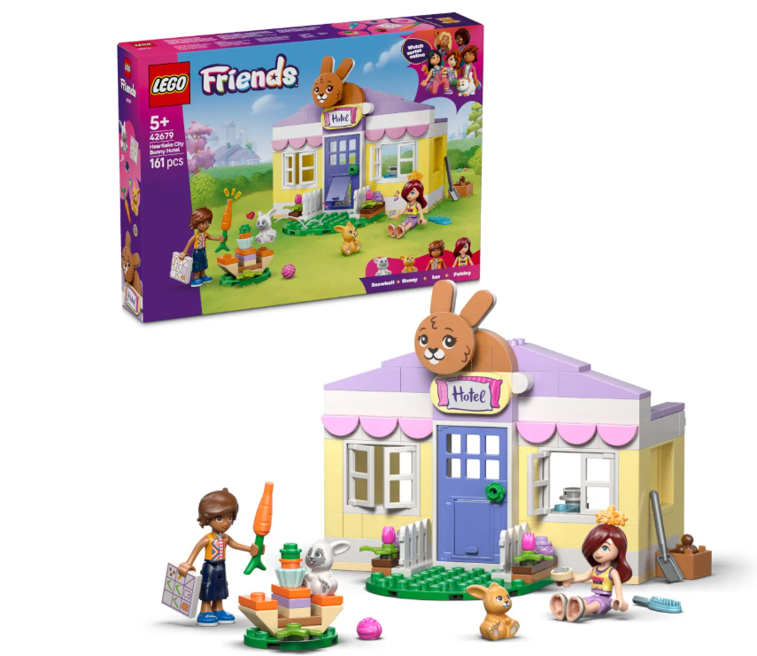 Конструктор Lego Отель Хартлейк-сити "Bunny Hotel" Friends 42679
