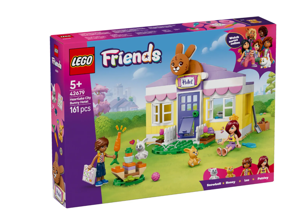 Конструктор Lego Отель Хартлейк-сити "Bunny Hotel" Friends 42679 купить,NaN