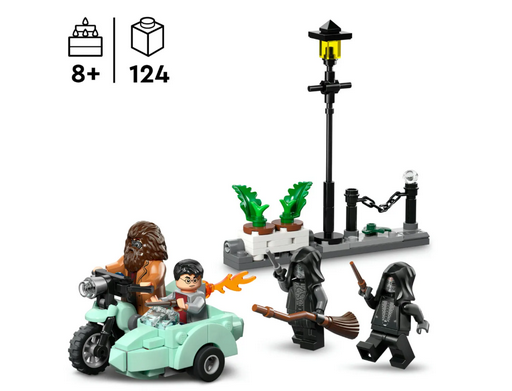 Конструктор Lego Побег Хагрида и Гарри с Тисовой улицы Harry Potter 76459