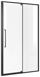 Дверь в нишу Niagara NG-85-12AB 120x195см черный матовый 