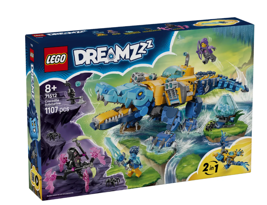 Конструктор Lego Подводная лодка-крокодил DREAMZzz 71512 купить,NaN