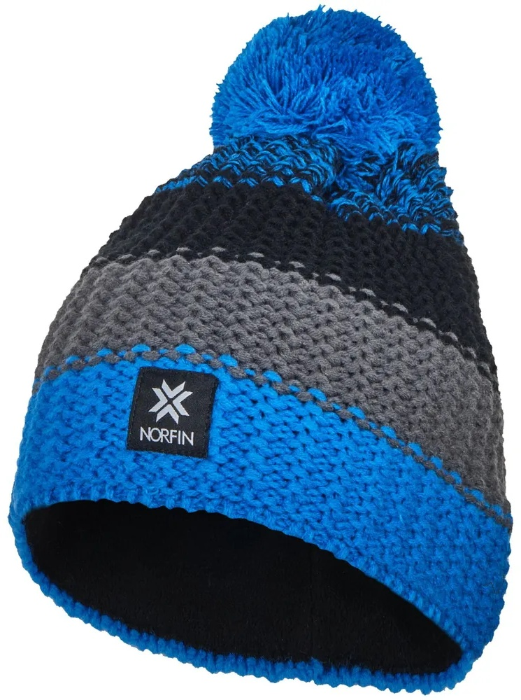 Шапка Norfin Thermax 302724-XL серо-синяя XL