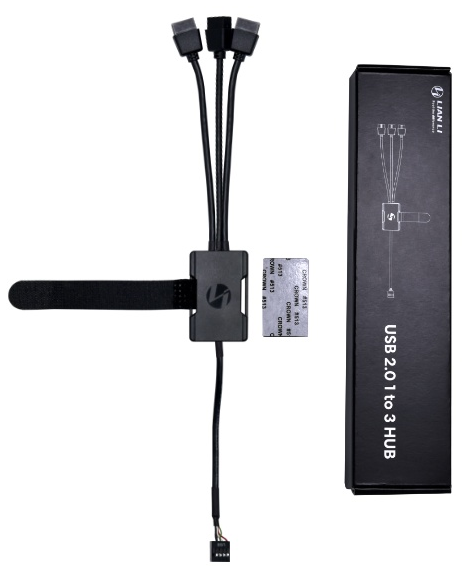 Разветвитель USB Lian Li G89.PW-U2HB.00 черный купить,NaN