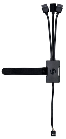 Разветвитель USB Lian Li G89.PW-U2HB.00 черный купить,NaN