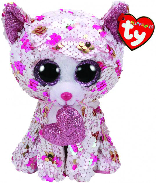 Мягкая игрушка TY Flippables  Кошечка Купид 15см купить,NaN