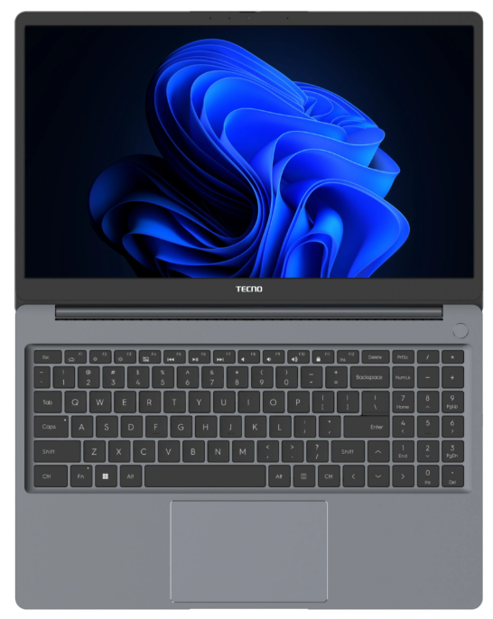 Ноутбук Tecno MegaBook K15S 71005000465 15.6" Grey