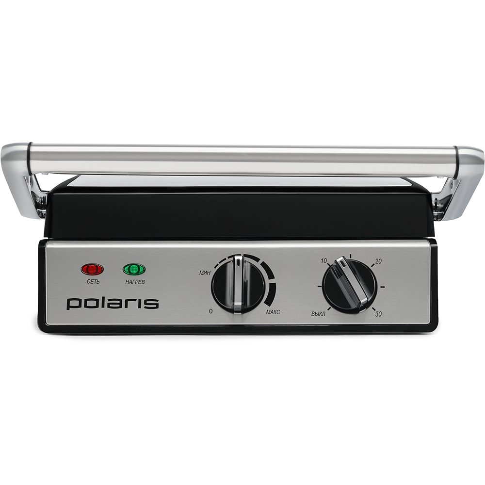 Гриль Polaris PGP 0702 серебристая купить,NaN