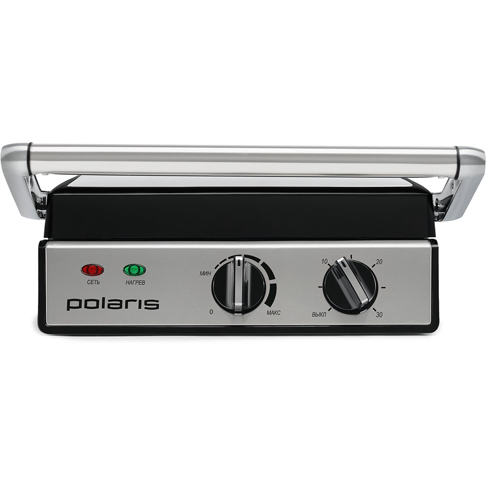 Гриль Polaris PGP 0702 серебристая купить,NaN