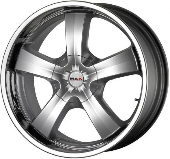 Комплект дисков MAK G-Five/II4 5x120 9x20 ET40 D76 polar-silver купить,NaN