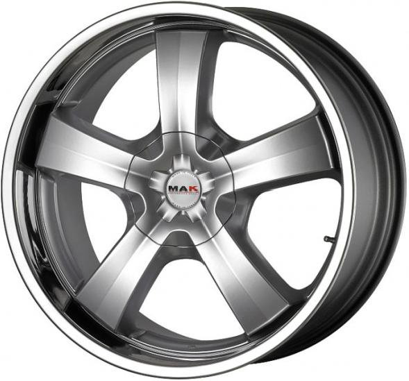 Комплект дисков MAK G-Five/II4 5x120 9x20 ET40 D76 polar-silver купить,NaN