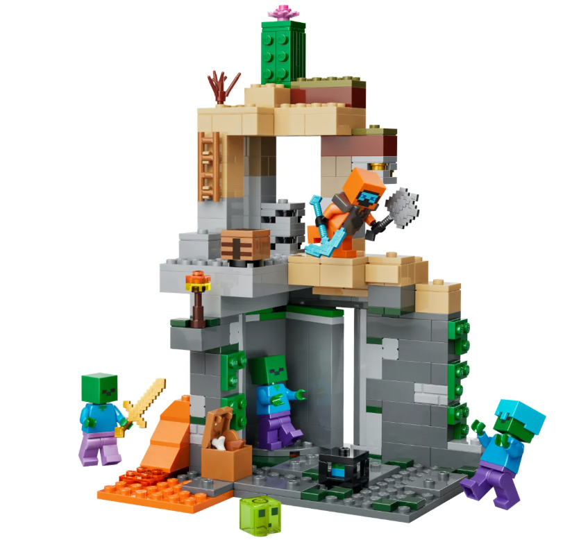 Конструктор Lego Minecraft Подземелье зомби 21587