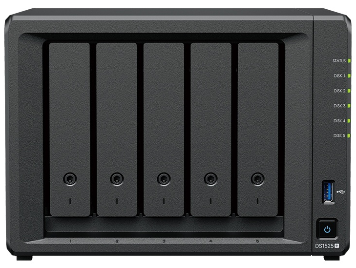 Сетевое хранилище Synology DS1525+