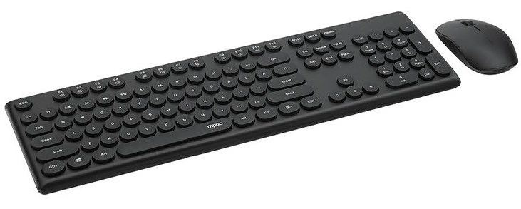 Клавиатура + мышь Rapoo X260S черный - ForteMarket Клавиатура + мышь Rapoo X260S черный купить,9660